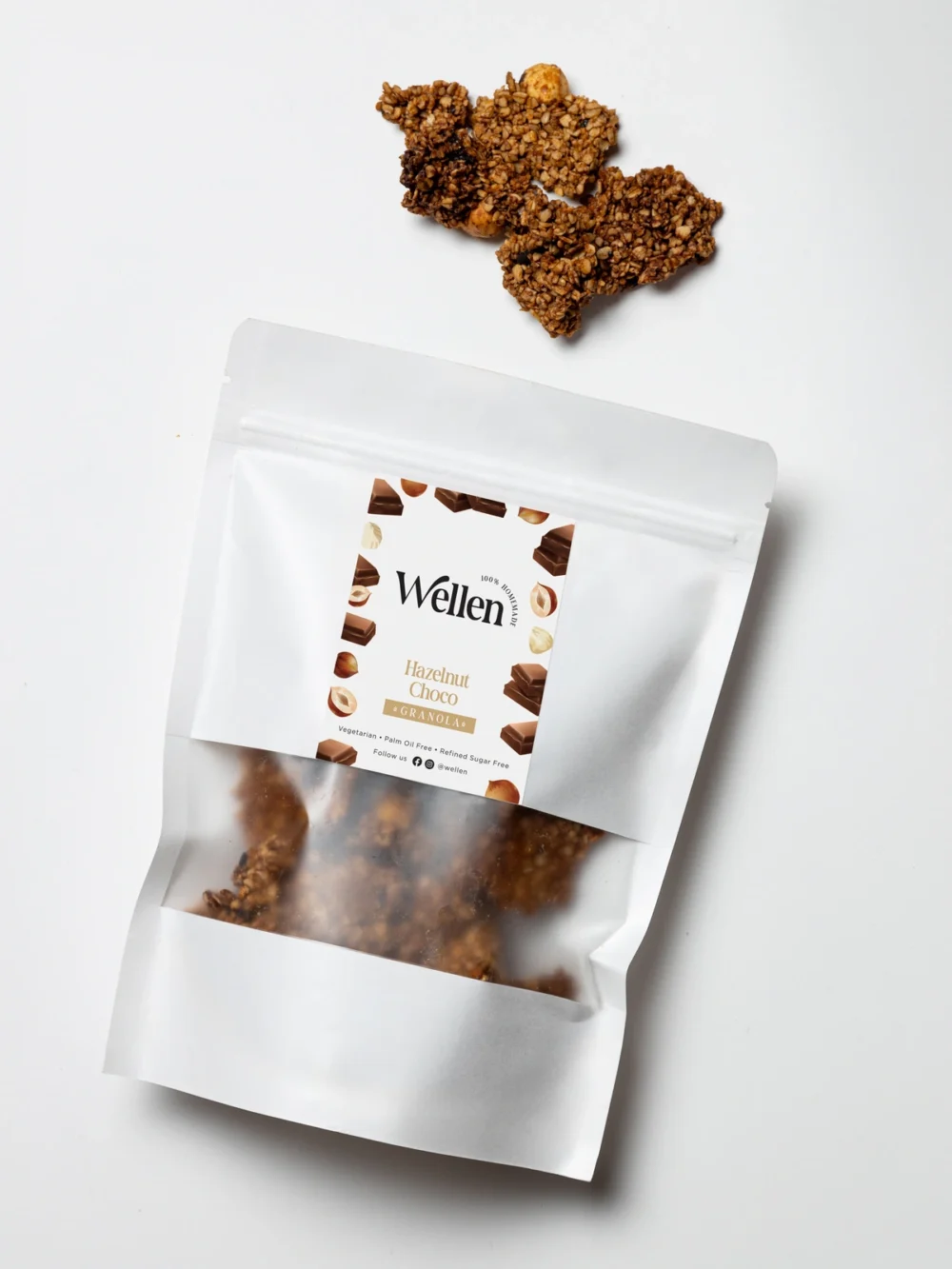 Hazelnut choco granola