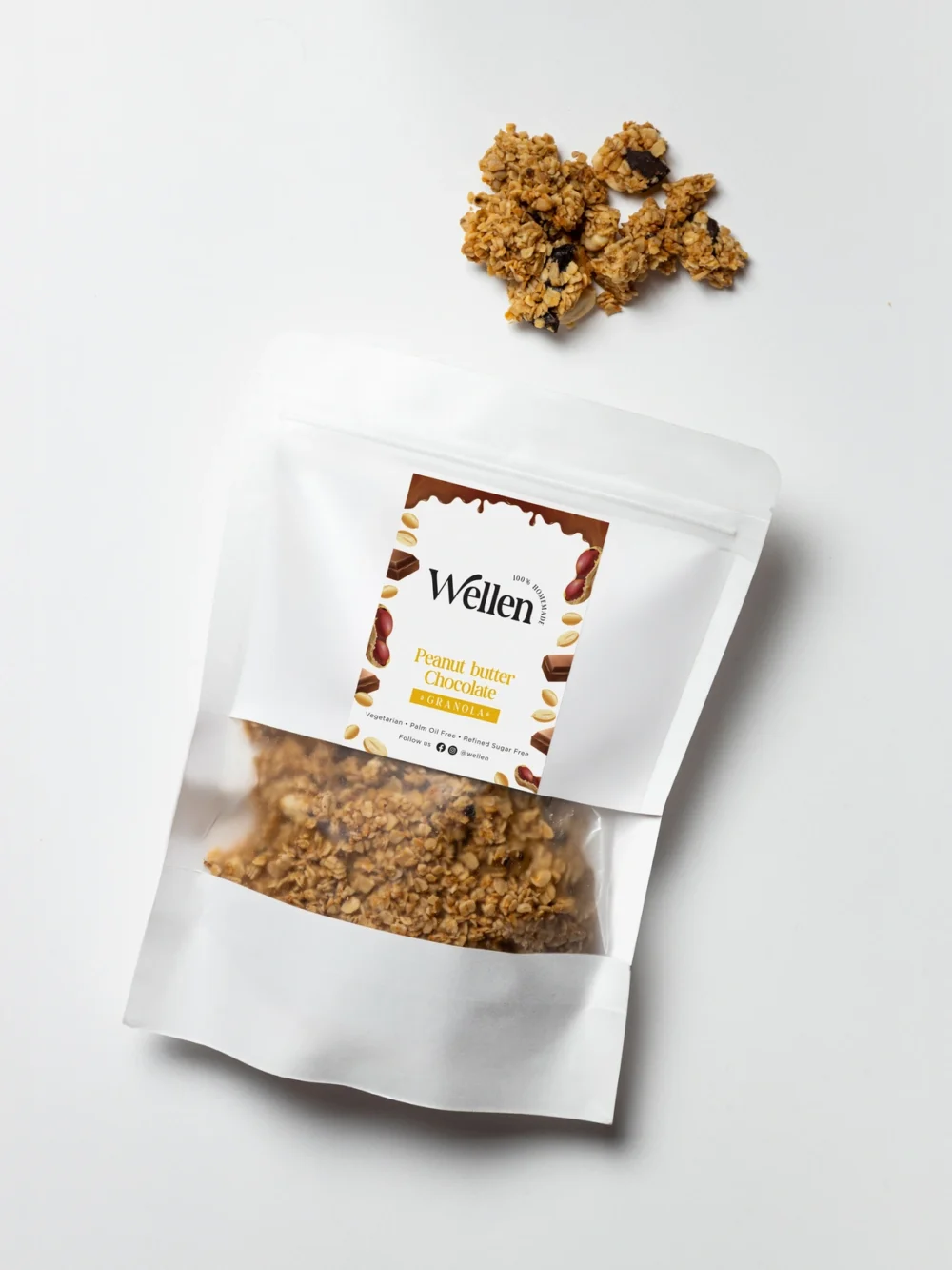 Peanut butter & chocolate granola